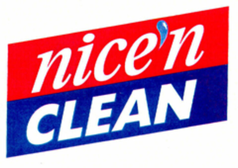 nice'n CLEAN Logo (EUIPO, 24.05.1999)