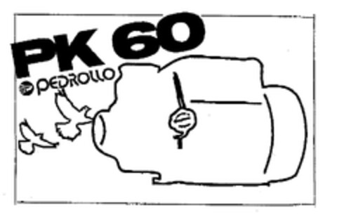 PK 60 PEDROLLO Logo (EUIPO, 10.06.1999)