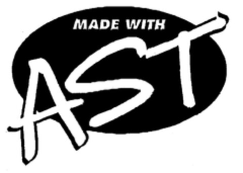 MADE WITH AST Logo (EUIPO, 30.07.1999)