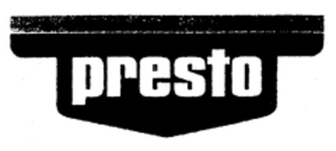 presto Logo (EUIPO, 11.11.1999)