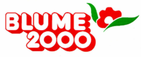 BLUME 2000 Logo (EUIPO, 07/20/2001)