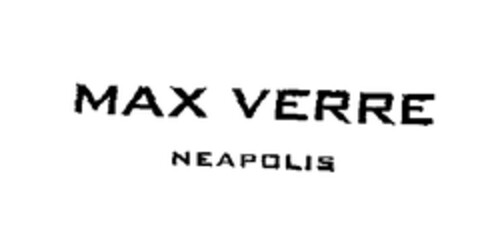 MAX VERRE NEAPOLIS Logo (EUIPO, 12/23/2003)