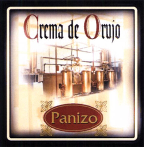 Crema de Orujo Panizo Logo (EUIPO, 04.08.2005)