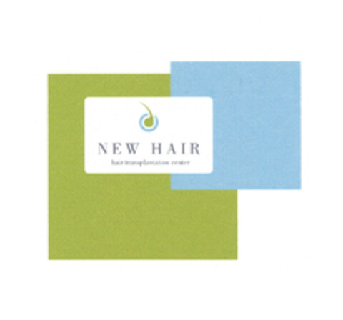 NEW HAIR hair transplantation center Logo (EUIPO, 02/17/2006)