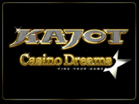 KAJOT Casino Dreams FIND YOUR GAME Logo (EUIPO, 08/21/2006)