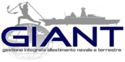 GIANT GESTIONE INTEGRATA ALLESTIMENTO NAVALE E TERRESTRE Logo (EUIPO, 10/03/2013)