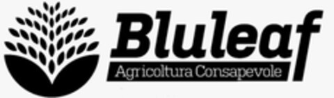 BLULEAF AGRICOLTURA CONSAPEVOLE Logo (EUIPO, 05.03.2014)