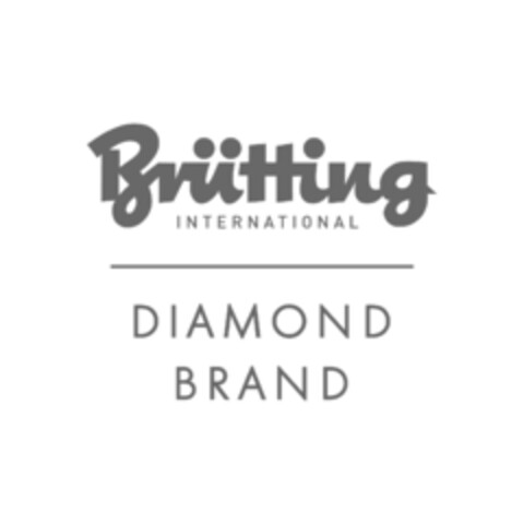 Brütting INTERNATIONAL DIAMOND BRAND Logo (EUIPO, 26.07.2014)