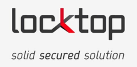 LOCKTOP SOLID SECURED SOLUTION Logo (EUIPO, 12/19/2014)