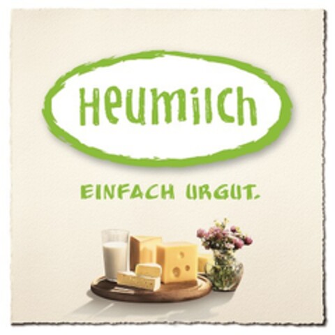 Heumilch EINFACH URGUT. Logo (EUIPO, 05/31/2017)