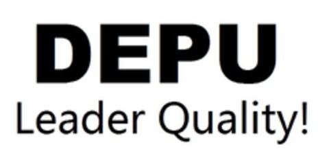 DEPU Leader Quality! Logo (EUIPO, 06.03.2018)