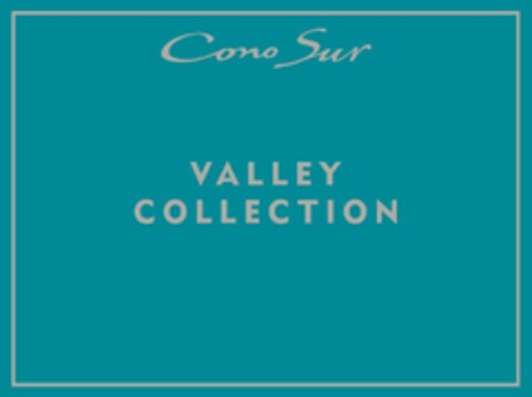 Cono Sur VALLEY COLLECTION Logo (EUIPO, 12.04.2018)