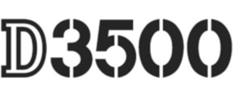 D3500 Logo (EUIPO, 08/30/2018)