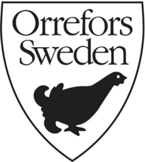 ORREFORS SWEDEN Logo (EUIPO, 10.10.2018)