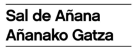 SAL DE AÑANA AÑANAKO GATZA Logo (EUIPO, 11.02.2021)