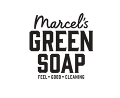 Marcel's GREEN SOAP feel good cleaning Logo (EUIPO, 25.06.2021)