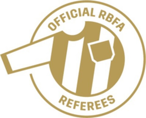 OFFICIAL RBFA REFEREES Logo (EUIPO, 01.03.2022)