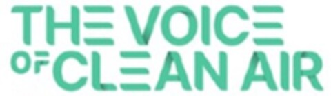 THE VOICE OF CLEAN AIR Logo (EUIPO, 18.03.2022)