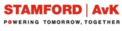 STAMFORD AVK POWERING TOMORROW, TOGETHER Logo (EUIPO, 12/06/2022)