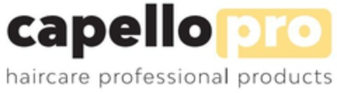 capello pro haircare professional products Logo (EUIPO, 14.04.2023)