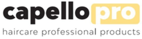 capello pro haircare professional products Logo (EUIPO, 04/14/2023)