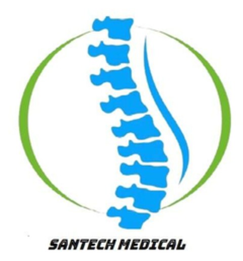 SANTECH MEDICAL Logo (EUIPO, 17.04.2024)