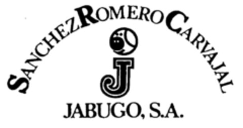 SANCHEZ ROMERO CARVAJAL J JABUGO, S.A. Logo (EUIPO, 21.08.1996)