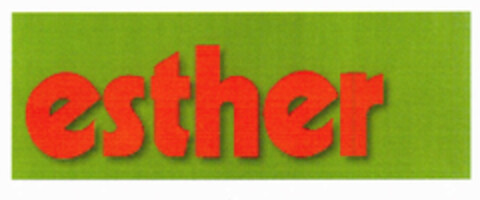 esther Logo (EUIPO, 17.10.2000)