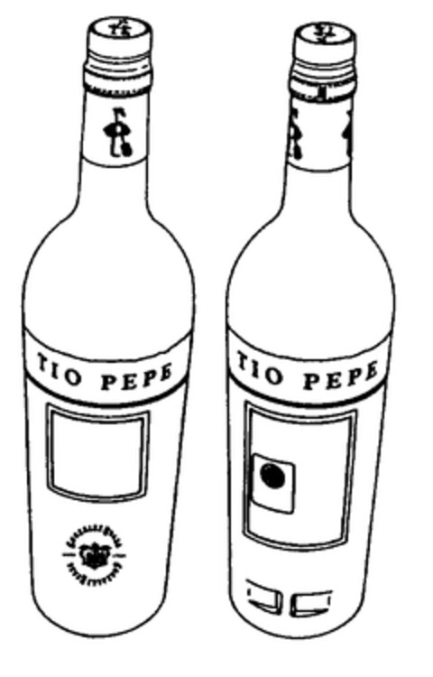TIO PEPE Logo (EUIPO, 15.02.2001)