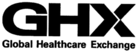 GHX Global Healthcare Exchange Logo (EUIPO, 15.03.2001)