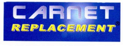 CARNET REPLACEMENT Logo (EUIPO, 29.05.2002)