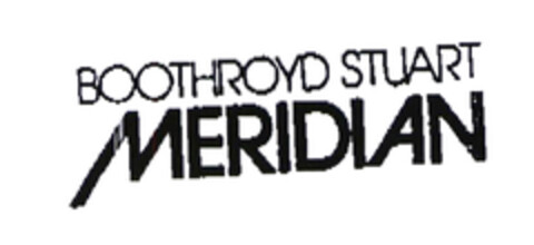 BOOTHROYD STUART MERIDIAN Logo (EUIPO, 08.01.2003)