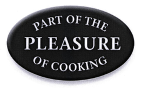PART OF THE PLEASURE OF COOKING Logo (EUIPO, 17.03.2003)