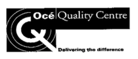 Q Océ Quality Centre Delivering the difference Logo (EUIPO, 28.06.2004)