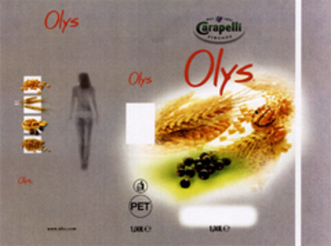 Olys Olys Carapelli FIRENZE PET 1,00Le Logo (EUIPO, 19.07.2004)