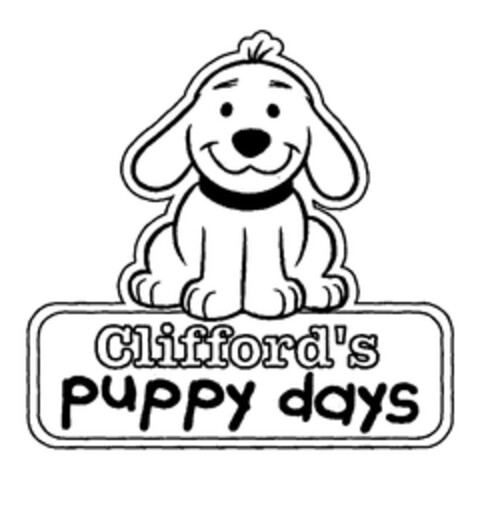 Clifford's puppy days Logo (EUIPO, 08/10/2005)