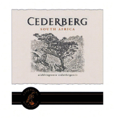 CEDERBERG SOUTH AFRICA Logo (EUIPO, 02.12.2005)
