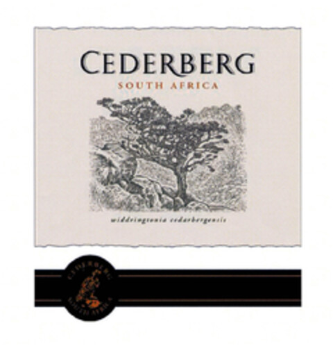 CEDERBERG SOUTH AFRICA Logo (EUIPO, 12/02/2005)