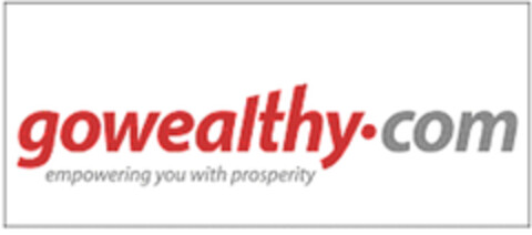 gowealthy.com empowering you with prosperity Logo (EUIPO, 15.06.2006)