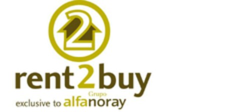 2 rent2buy exclusive to Grupo alfanoray Logo (EUIPO, 04.05.2007)