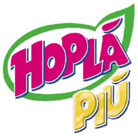 HOPLÁ PIÚ Logo (EUIPO, 03/06/2008)