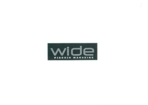 WIDE PIAGGIO MAGAZINE Logo (EUIPO, 01.04.2010)