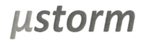 µstorm Logo (EUIPO, 08/06/2013)