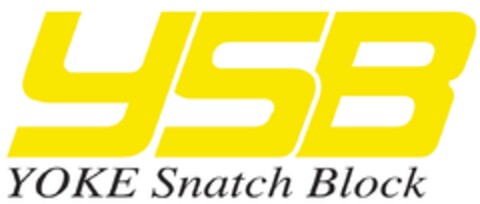 YSB YOKE Snatch Block Logo (EUIPO, 06/27/2014)
