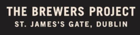 THE BREWERS PROJECT ST. JAMES'S GATE, DUBLIN Logo (EUIPO, 15.08.2014)