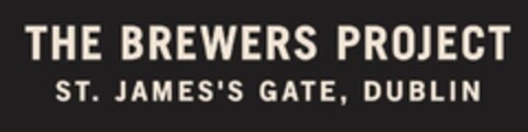 THE BREWERS PROJECT ST. JAMES'S GATE, DUBLIN Logo (EUIPO, 08/15/2014)