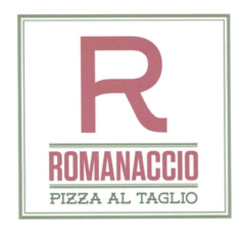 R ROMANACCIO PIZZA AL TAGLIO Logo (EUIPO, 30.11.2015)