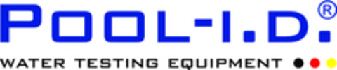 POOL-I.D.
WATER TESTING EQUIPMENT Logo (EUIPO, 06/07/2016)