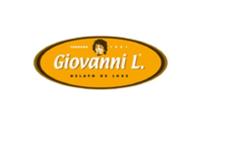 FUNDADO 1961 Giovanni L. GELATO DE LUXE Logo (EUIPO, 15.02.2017)