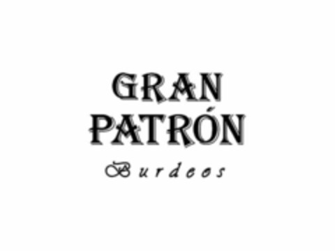 GRAN PATRON BURDEOS Logo (EUIPO, 11.01.2018)